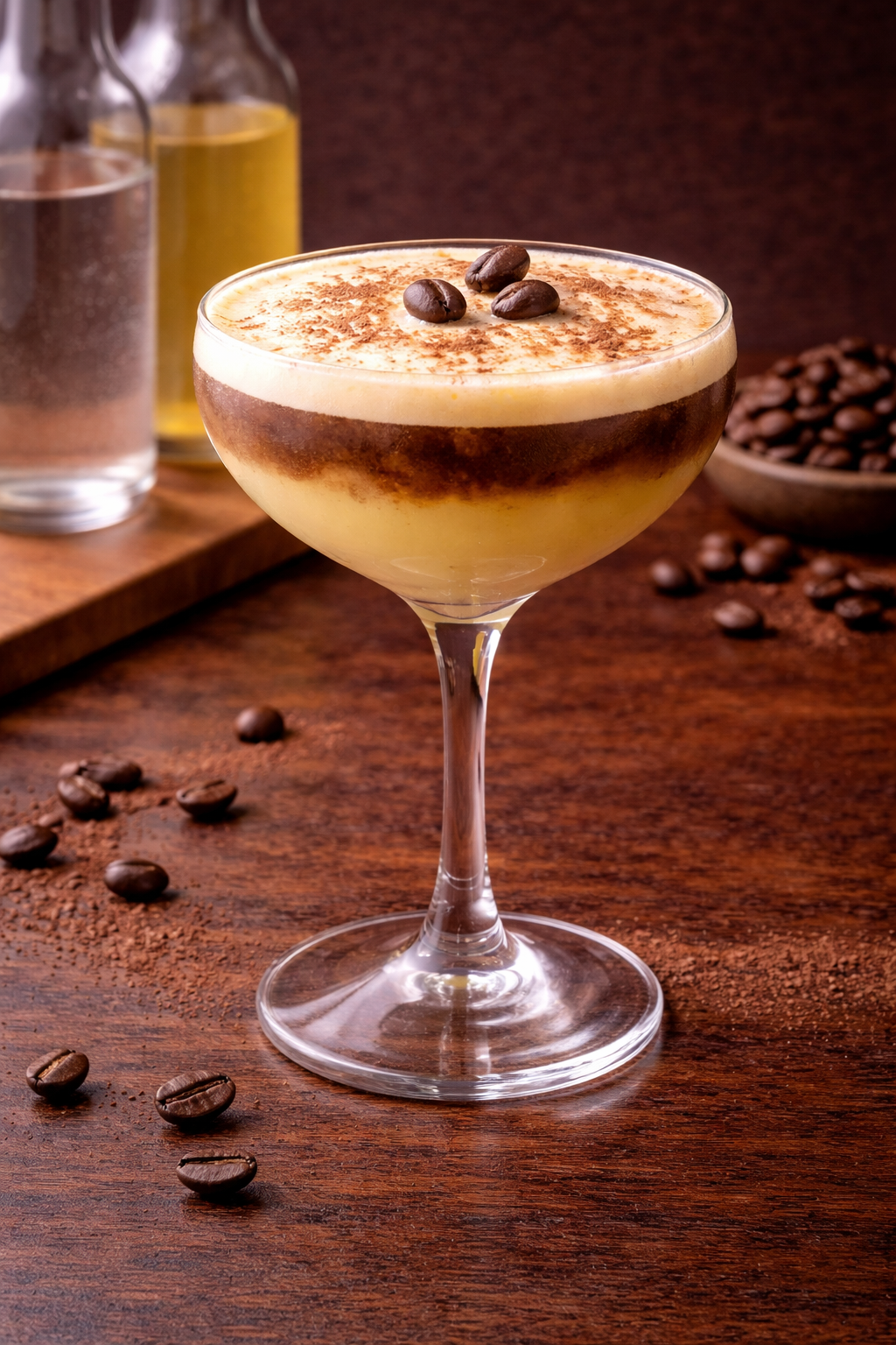 Espresso Eggnog Martini