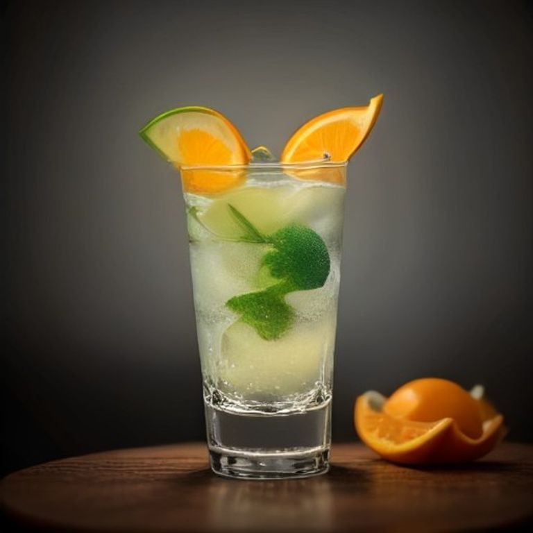 Blutorangen‑Gin Spritz