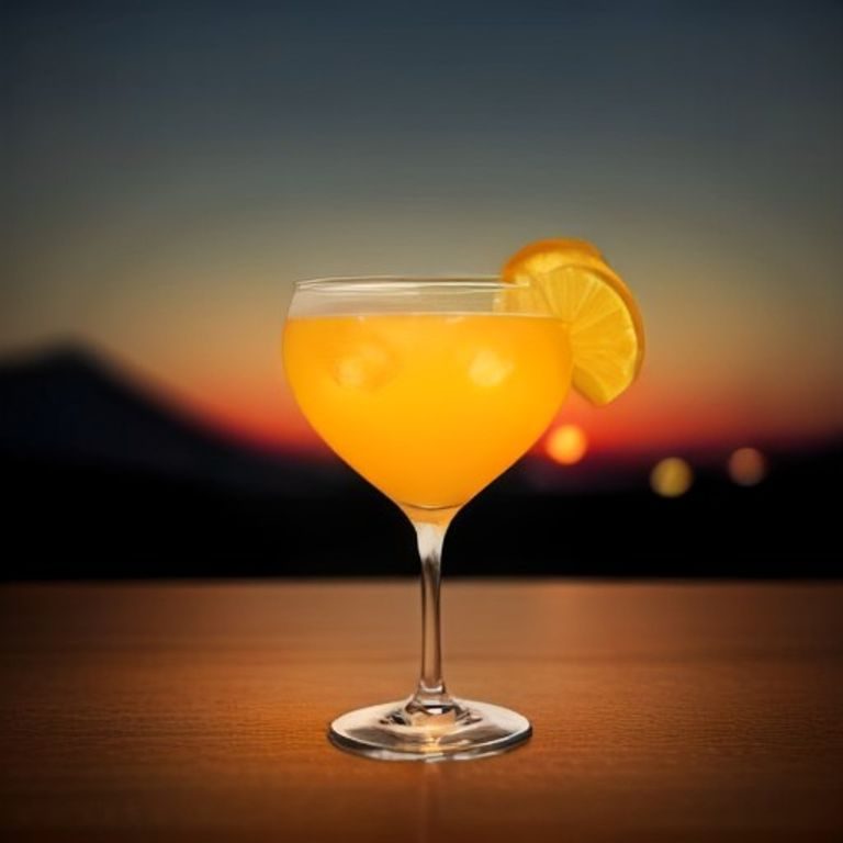 Azteken‑Sonnenuntergang
