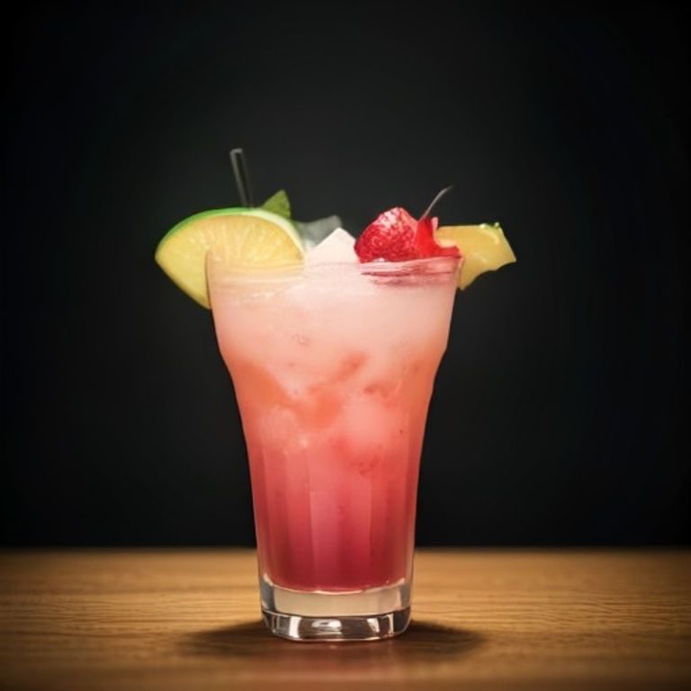 Himbeer-Basilikum Fizz